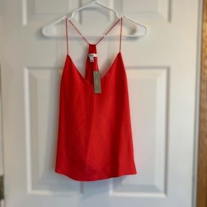 J. Crew - Hot pink, Silk camisole, size 6.